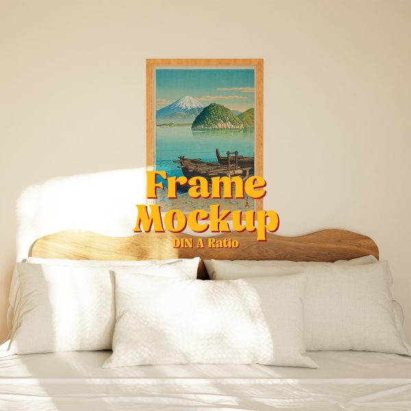 vertical frame mockup