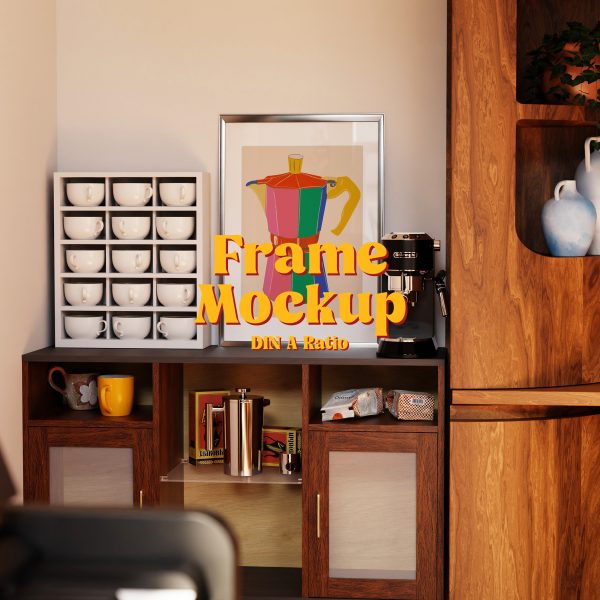 vertical frame mockup
