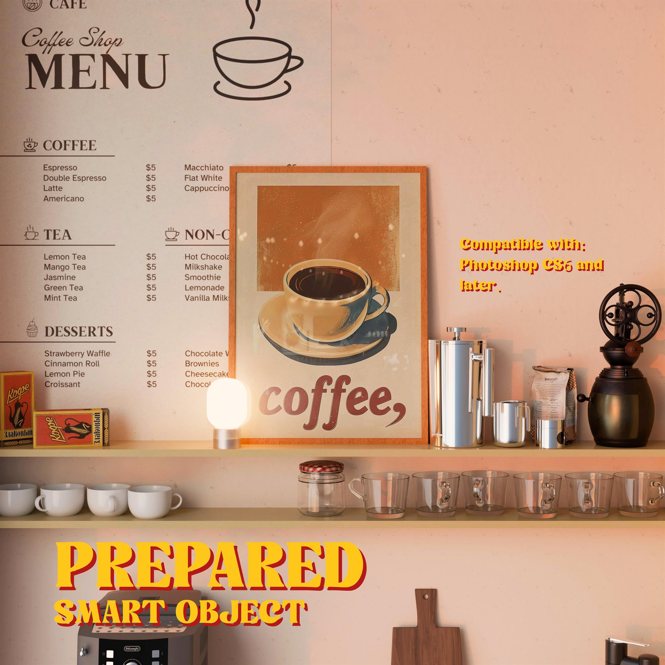 vertical frame mockup