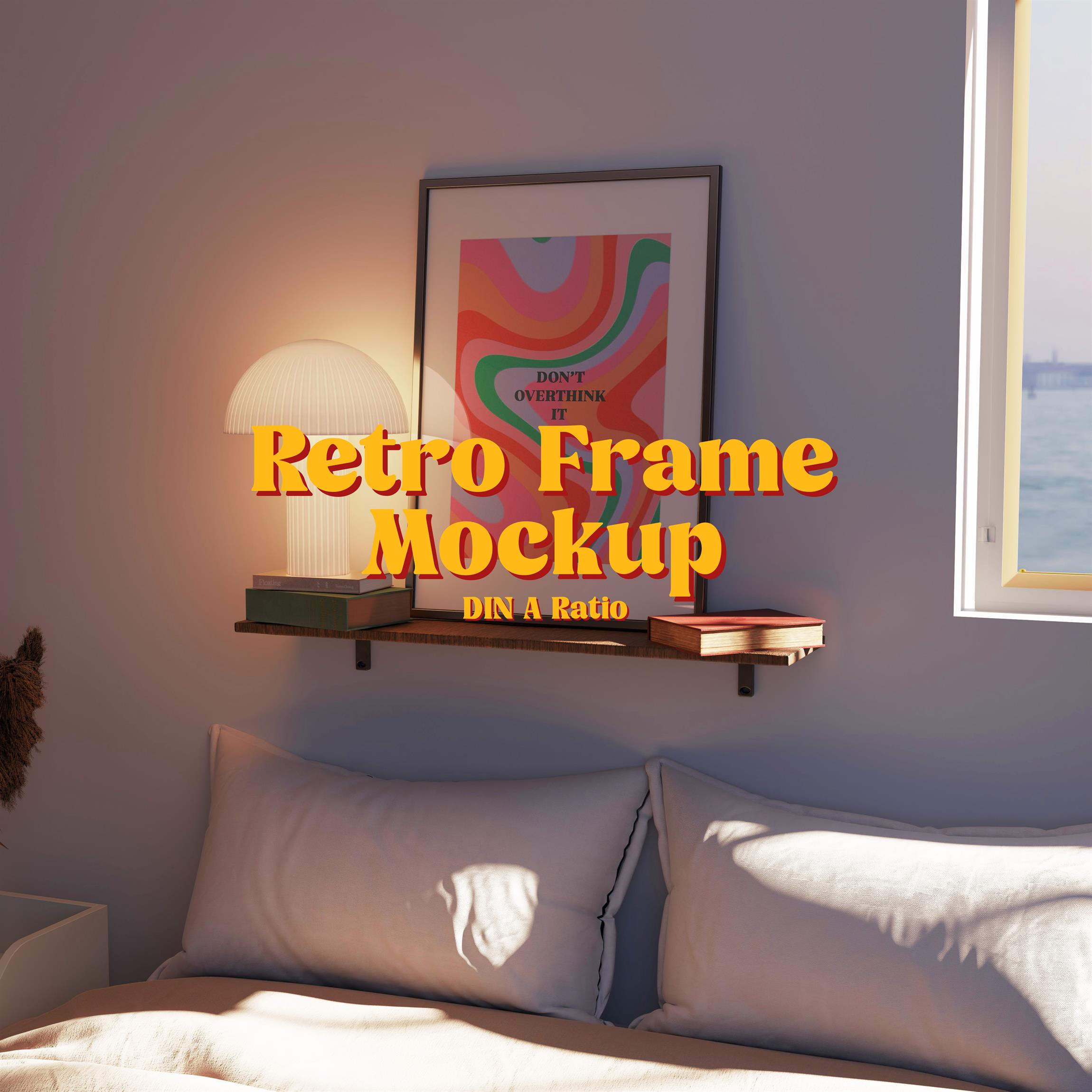 vertical frame mockup