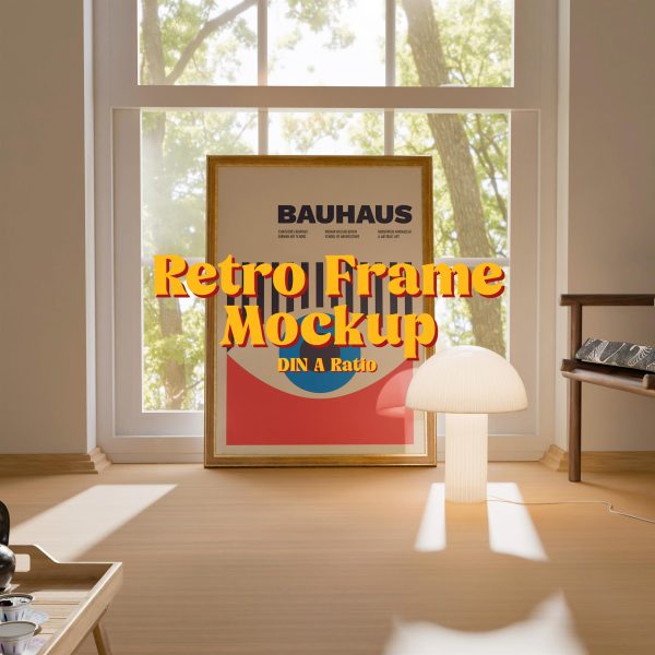 vertical frame mockup