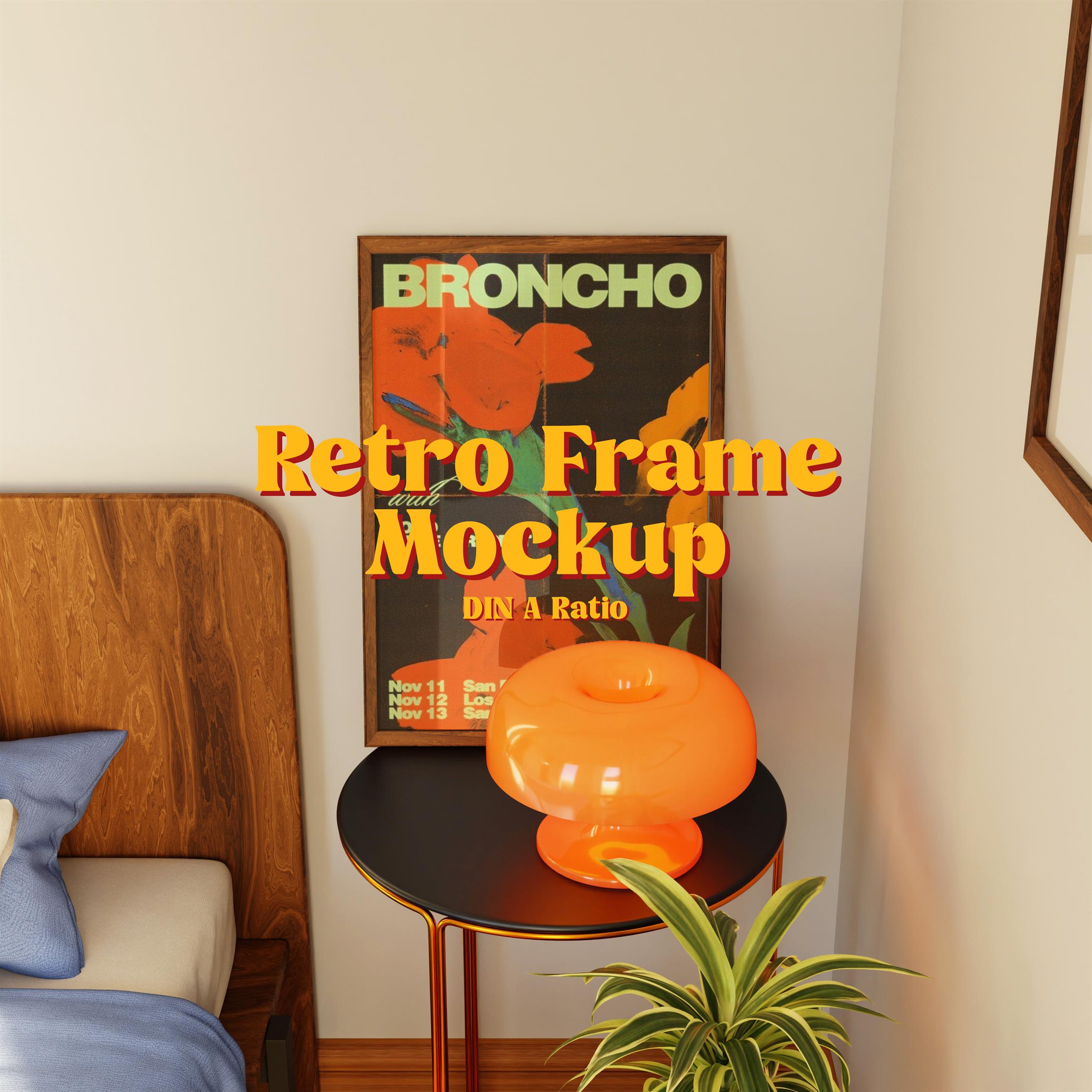 vertical frame mockup