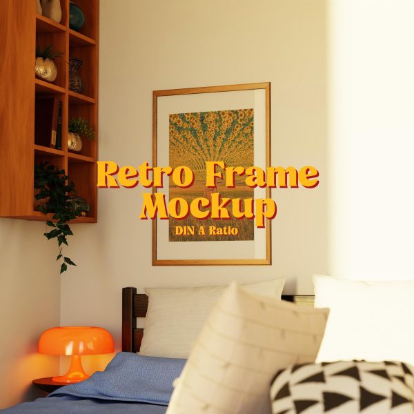 vertical frame mockup