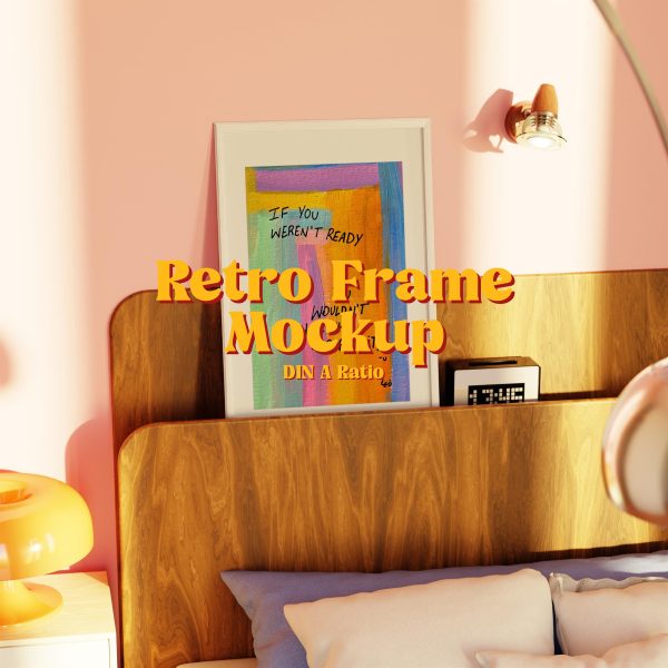 vertical frame mockup