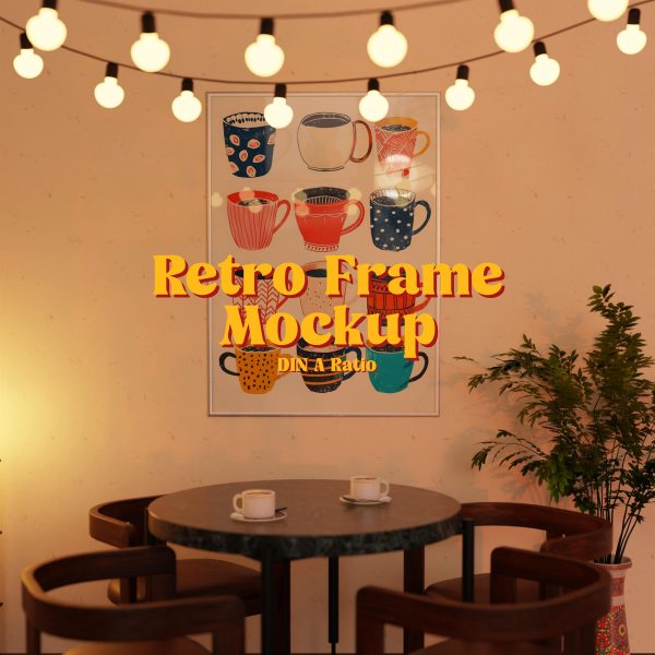 vertical frame mockup