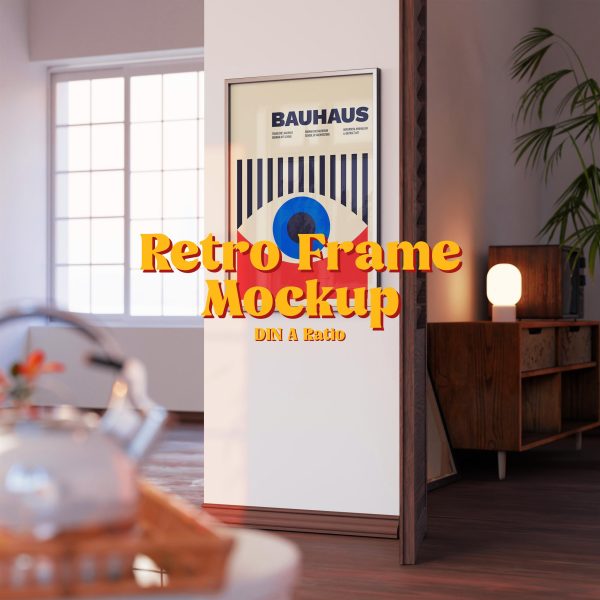 vertical frame mockup