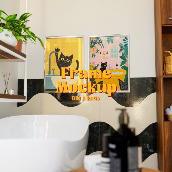 2 frames mockup