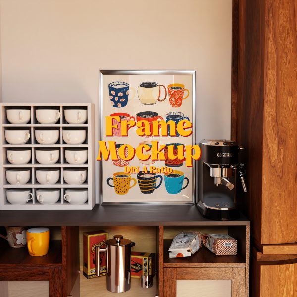 vertical frame mockup