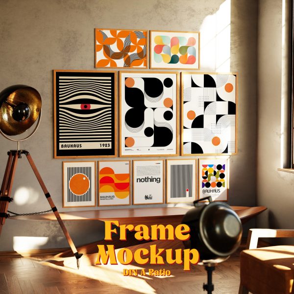 gallery wall mockup