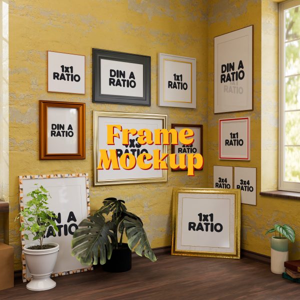 gallery wall mockup