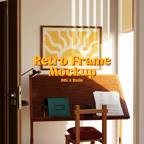 horizontal frame mockup