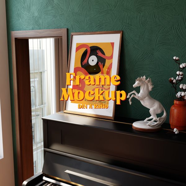 vertical frame mockup
