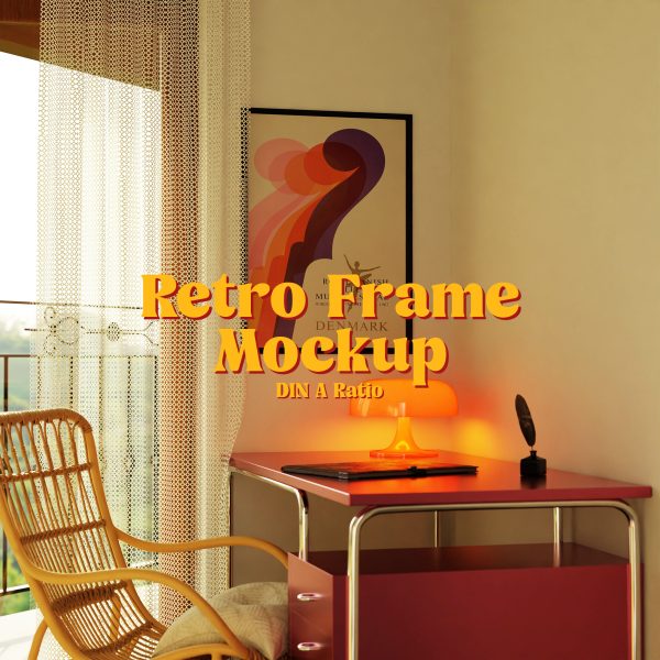 vertical frame mockup