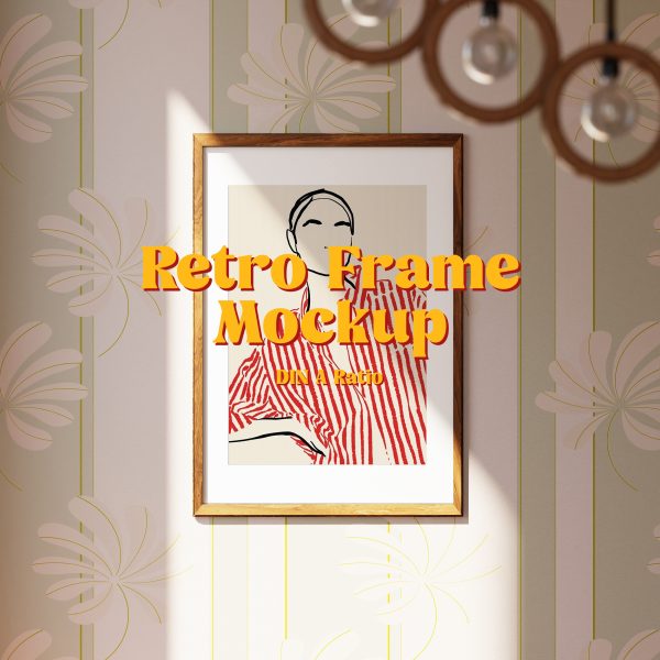 vertical frame mockup